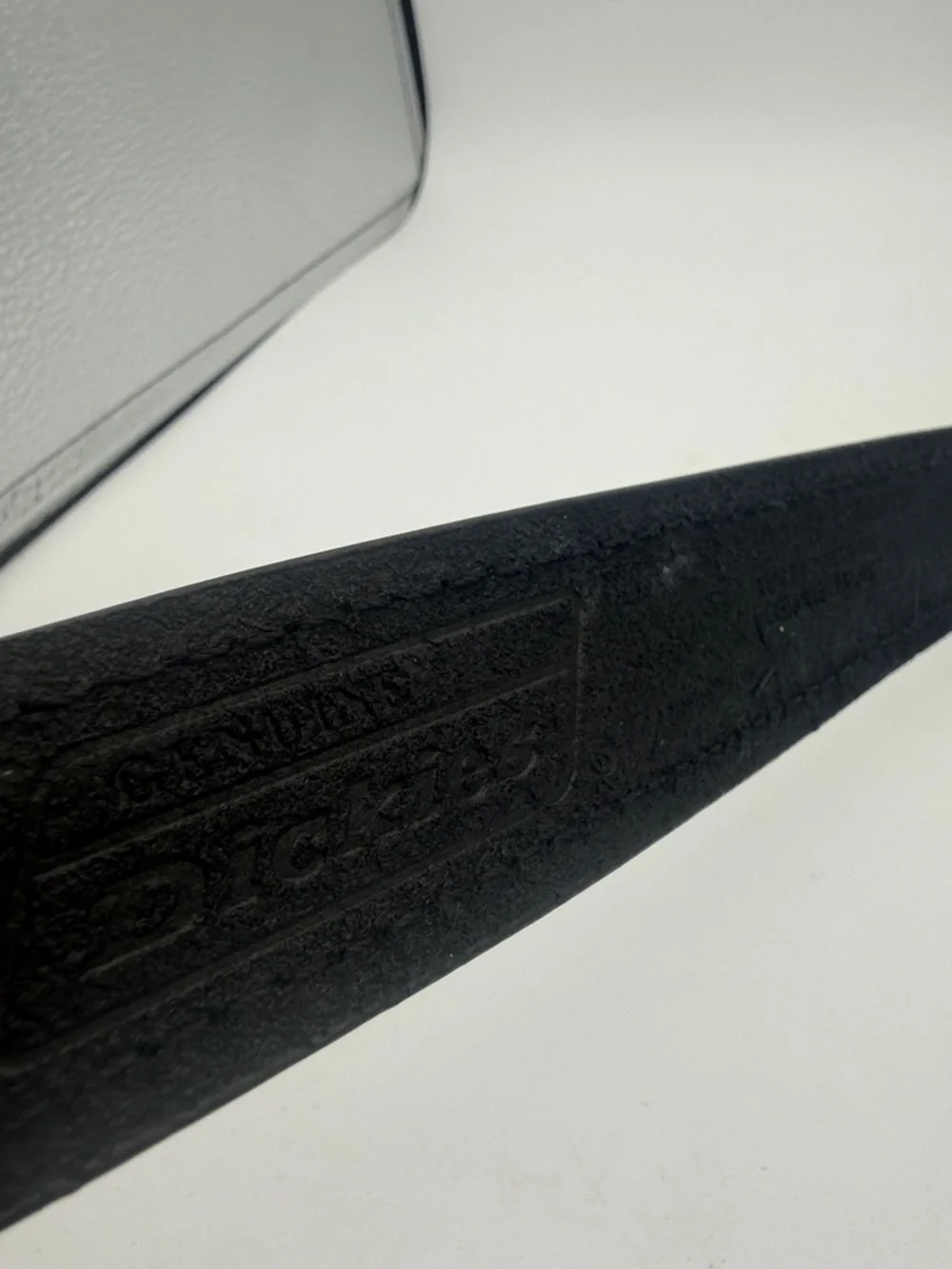 Men’s Dickies Black Leather belt sz 36 NWT
